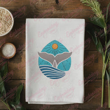 Whale Tail Embroidery Design