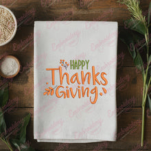 Happy Thanksgiving Embroidery Pattern
