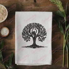 Oak Mother Earth Tree Embroidery Design