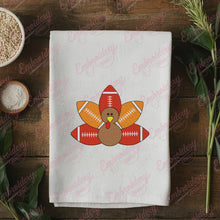Thanksgiving American Football Turkey Embroidery Design