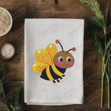 Cute Honey Bee Embroidery Design