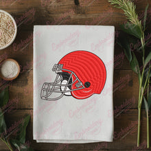 Football Helmet Embroidery Design