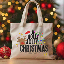A Holly Jolly Christmas Title Embroidery Design