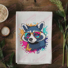 Raccoon Wearing Sunglasses Embroidery Design