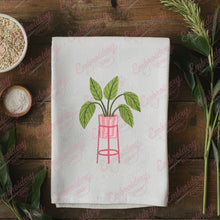 House Plant Embroidery Design