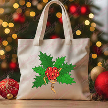 Christmas Holly Leaves Embroidery Design