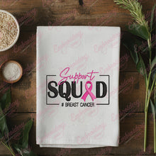 Support Squad Breast Cancer Awareness Embroidery Design
