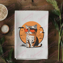 Vintage Cat Embroidery Design