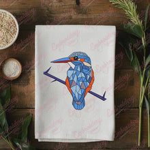 Kingfisher Bird Embroidery Design
