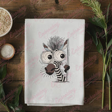 I Peeking You Zabra Embroidery Design