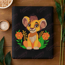 Funny Lion Embroidery Design