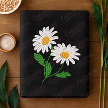 Elegant Daisy Flower Embroidery Design