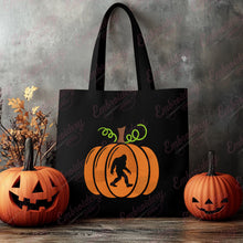 Bigfoot Pumpkin Halloween Embroidery Design