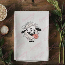 Crazy Sheep Embroidery Design