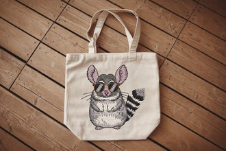 Chinchilla in Sunglasses Embroidery Design