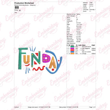 Funday Machine Embroidery Design