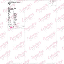 Breast Cancer Love Embroidery Design