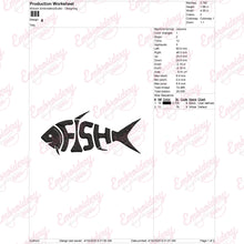 Fish Embroidery Design