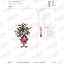 Funny Chicken Clipart Embroidery Design