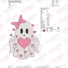 Halloween Ghost Be My Boo Embroidery Design