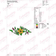 Ornate Flower Embroidery Design