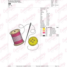 Needle Thread Embroidery Design