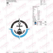 Cruise Ship Embroidery Design