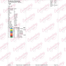 Colour Splash Machine Embroidery Design