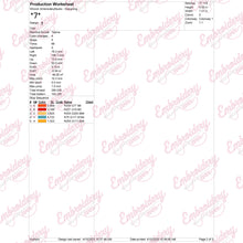 Color Splash Embroidery Design