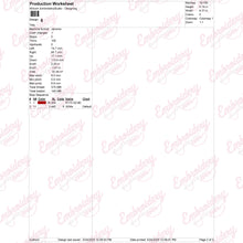 Certified Typography Machine Embroidery Design