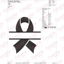 Custom Breast Cancer Awareness Embroidery Design