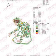 Manky Flower Embroidery Design
