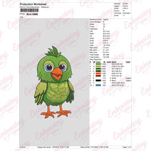 Baby Bird Embroidery Design
