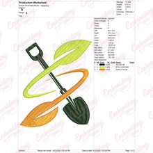 Leaf S Garden Embroidery Design