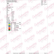 Colour Splash Machine Embroidery Design