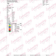 Colour Splash Machine Embroidery Design