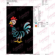 Chicken Pics Embroidery Design