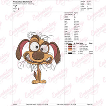 Adorable Crazy Dog Embroidery For Kids & Adults