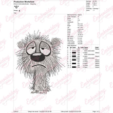Funny Crazy Job Embroidery Design