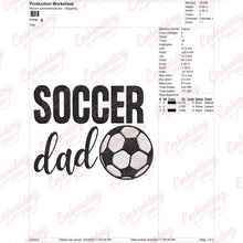 Soccer Dad Embroidery Design