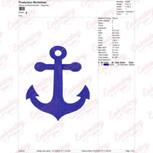 Anchor Machine Embroidery Design