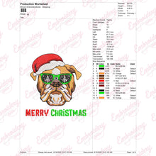 Christmas 25th December Celebration Embroidery Design