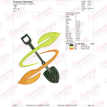 Leaf S Garden Embroidery Design
