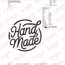 Hand Made Logo Embroidery Design