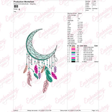 Dreamcatcher Embroidery Design