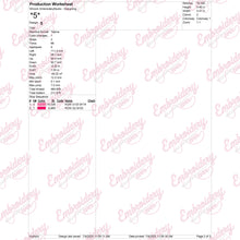 Breast Cancer Retro Smiley Face Embroidery Design