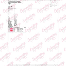 Pink Ribbon Breast Cancer Rainbow Embroidery Design