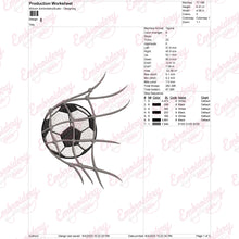 Ultimate Soccer Ball Embroidery Design
