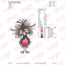 Funny Chicken Clipart Embroidery Design