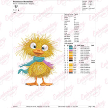 Crazy Bird Embroidery Design